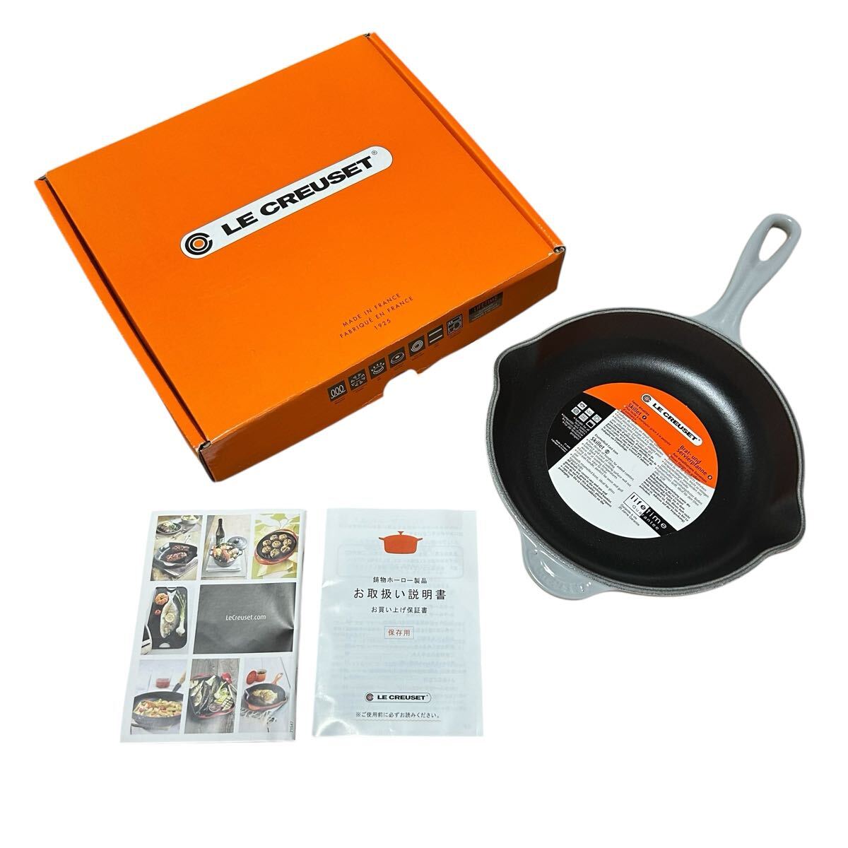 新品未使用LE CREUSET グレー スキレット拍卖
