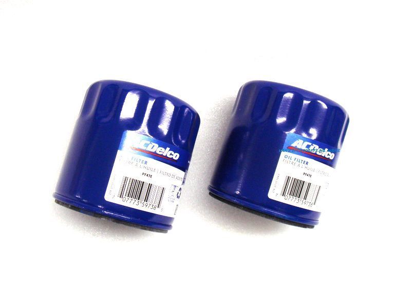 送料無料 (沖縄・離島除く) 2000~2005y シボレー アストロ GMC サファリ デルコ製 オイルフィルター PF47 (PF47E) 2個セット拍卖