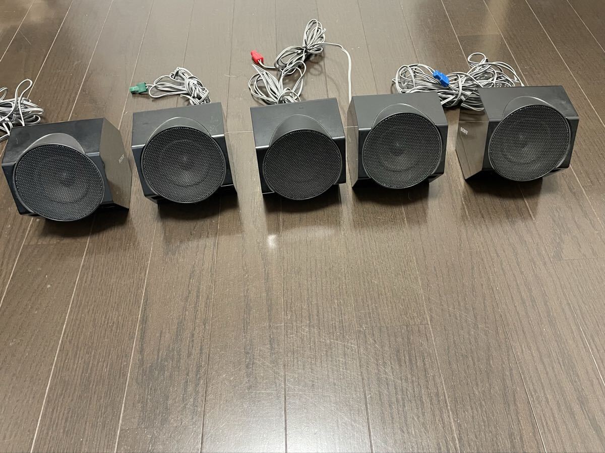 ソニースピーカー5個セット拍卖