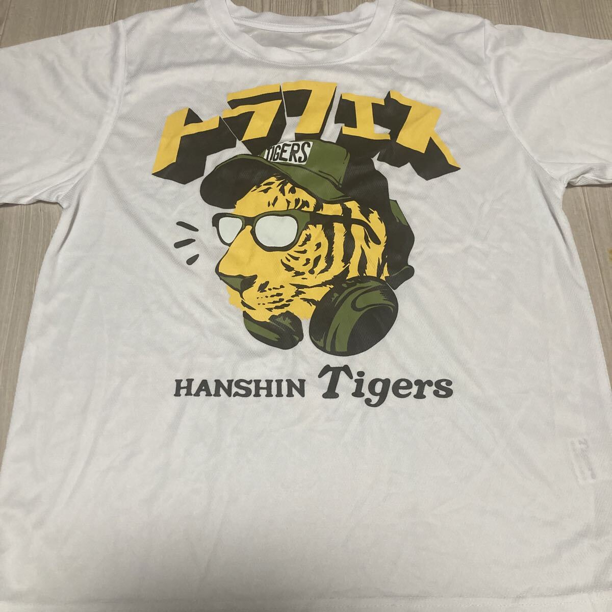 阪神タイガース トラフェス ホワイト 白 Tシャツ 勝っても負けても虎命拍卖