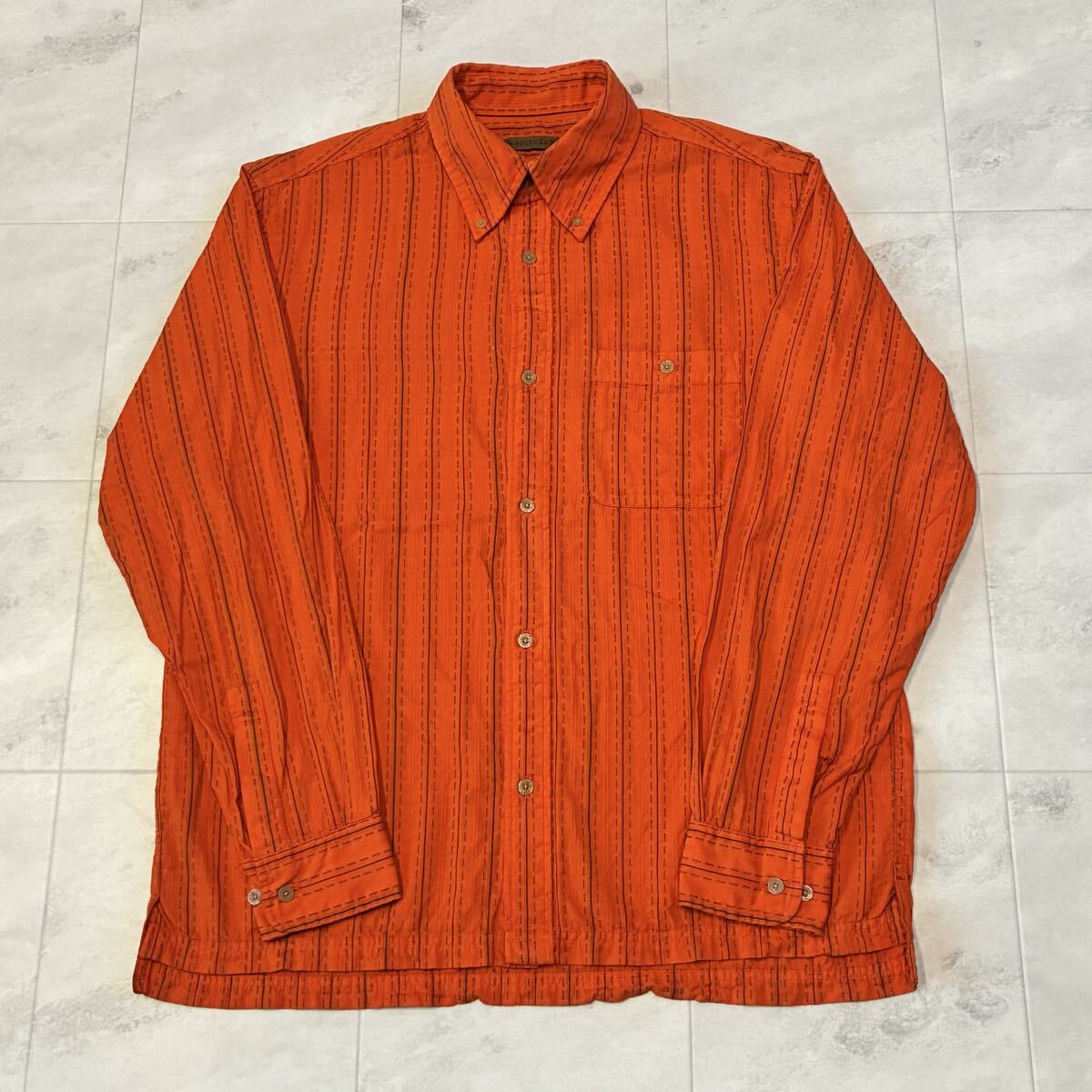 santa fe サンタフェ ストライプ ビンテージ 長袖シャツ拍卖