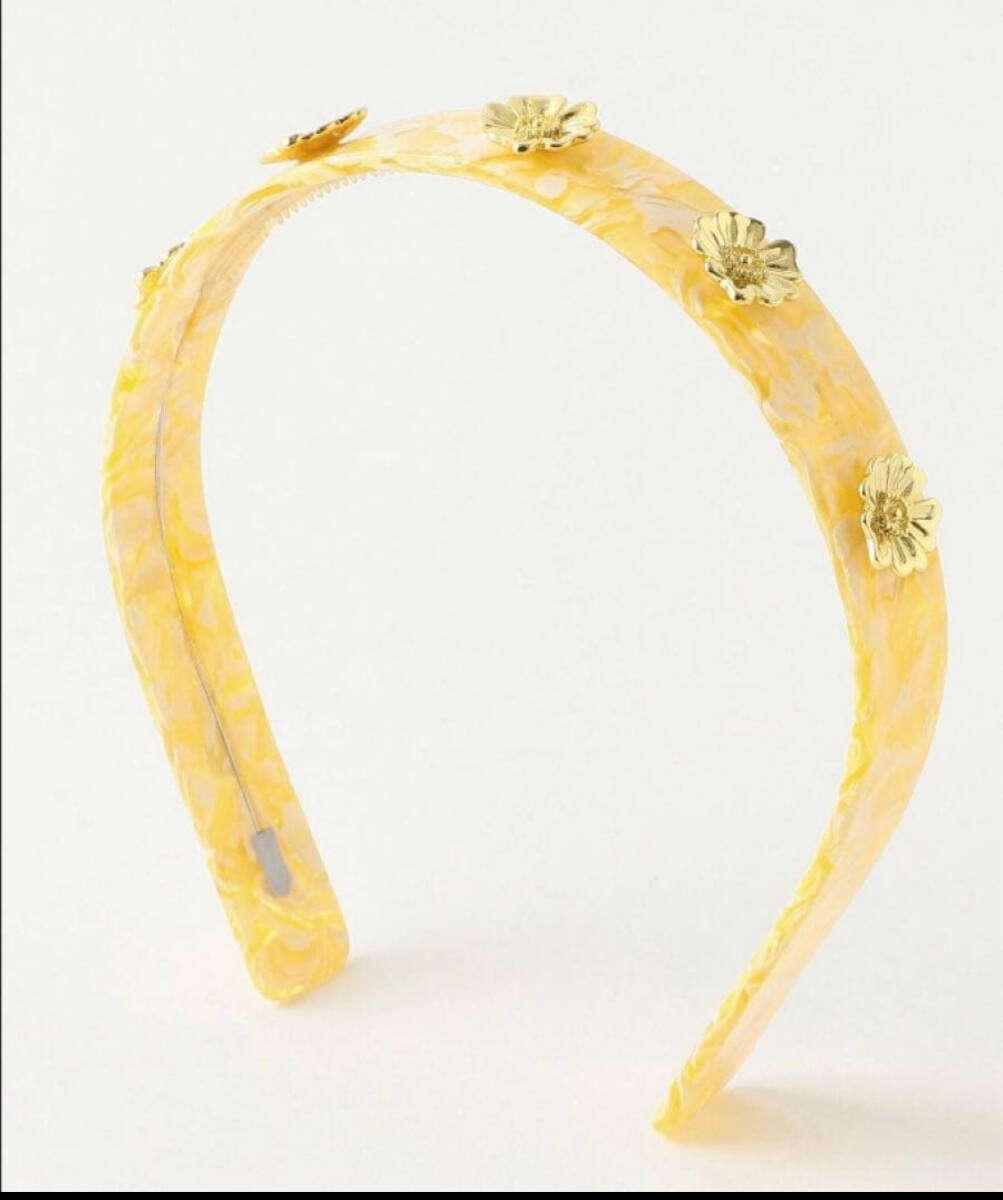 未使用 AYM POPPY ヘアバンド カチューシャ ポピー フラワー エイム LOVELESS拍卖