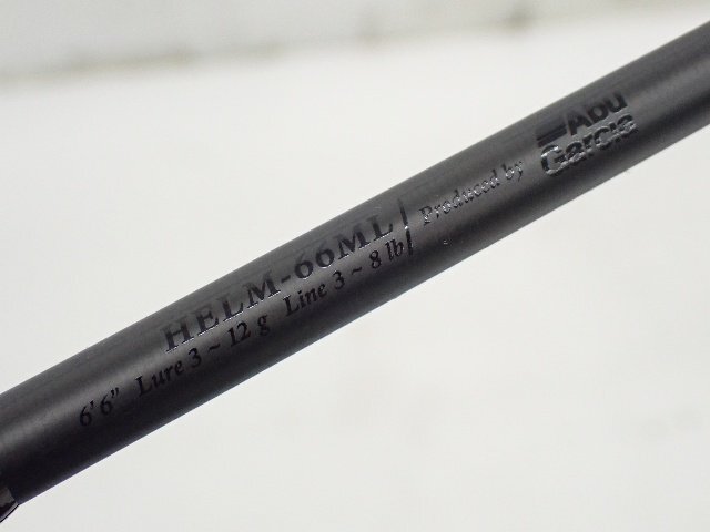 【未使用】Abu Garcia x CAPTAINS HELM スピニングロッド HELM-66ML (WONDER MAKER) アブガルシア ▽ 73E9A-1拍卖