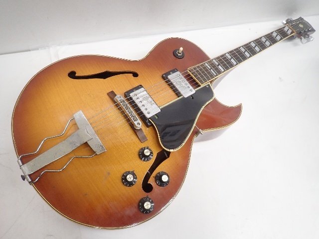 Greco グレコ フルアコ ソフトケース付 フルアコースティックギター エレキギター ジャンク品 配送/来店引取可 ∩ 73EFE-9拍卖