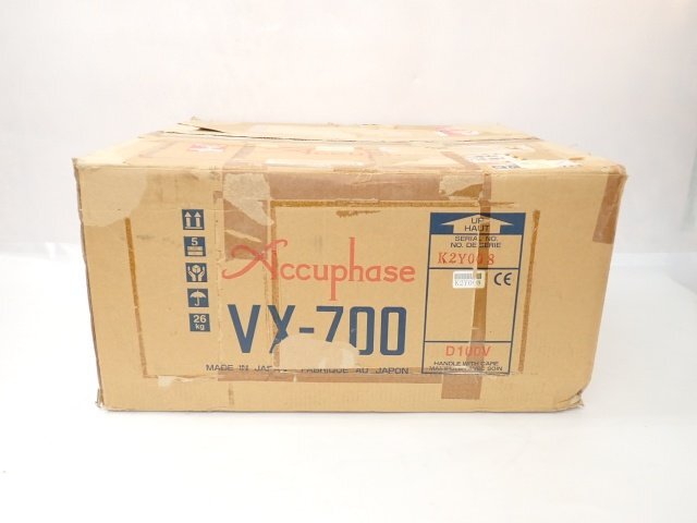 Accuphase アキュフェーズ VX-700 元箱のみ AVコントロールアンプ/AVセンター □ 73E37-16拍卖
