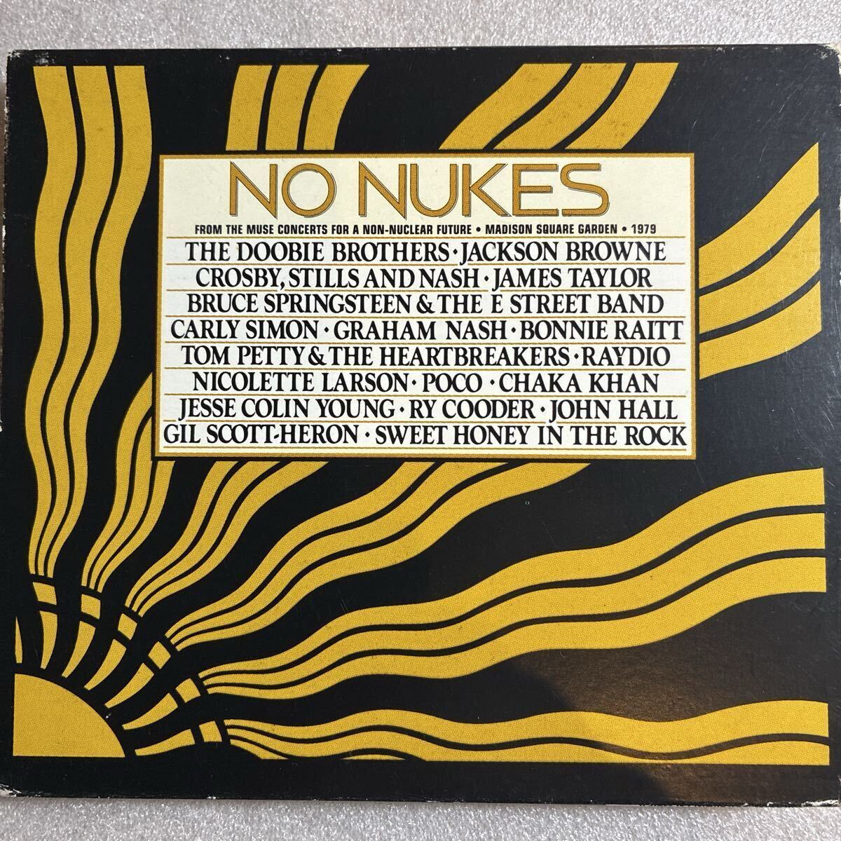 【レア廃盤・2CD】V.A.《No Nukes〜The Muse Concerts, Madison Square Garden 1979》◆輸入盤拍卖
