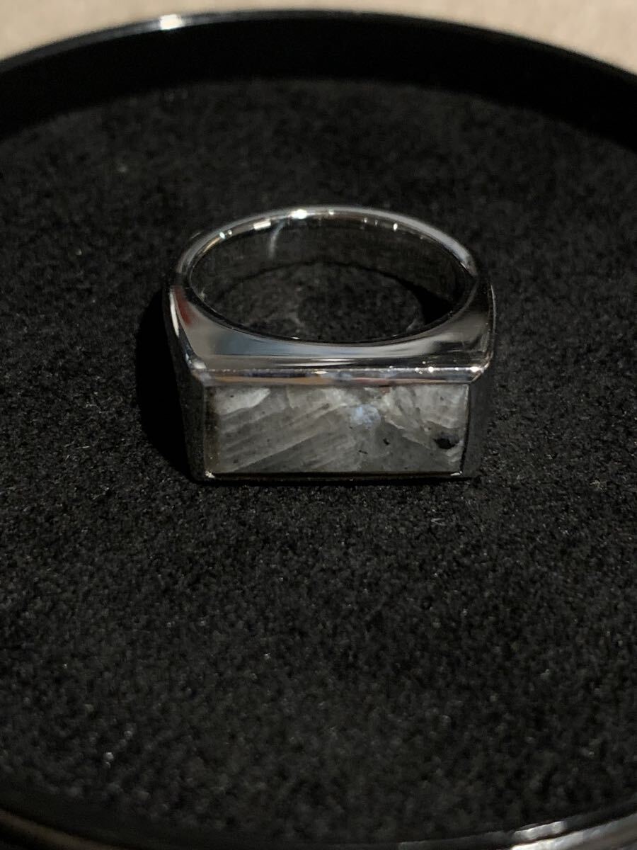 TOMWOOD Peaky ring Larvikite/トムウッド ピーキー ラルビカイト リング シルバー925拍卖