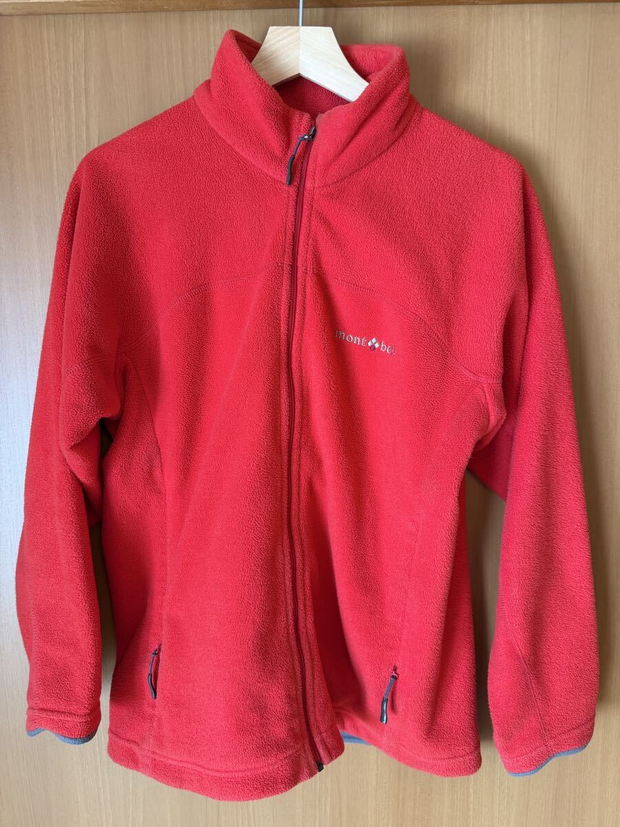 ★ モンベル フリースジャケット mont-bell アウトドア メンズM サイズ拍卖