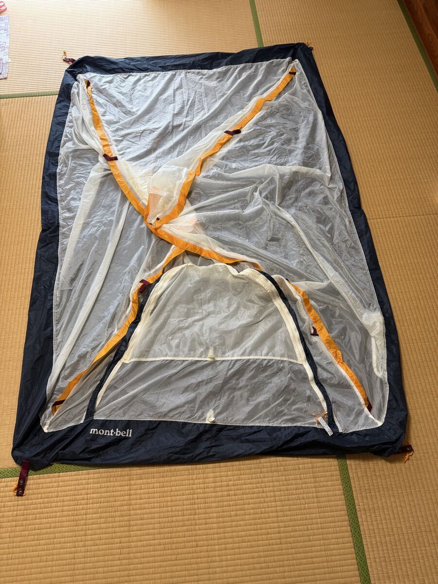 ★ モンベル mont-bell 品番1122421 [ステラリッジテント 2型 フライシートグランドシート拍卖