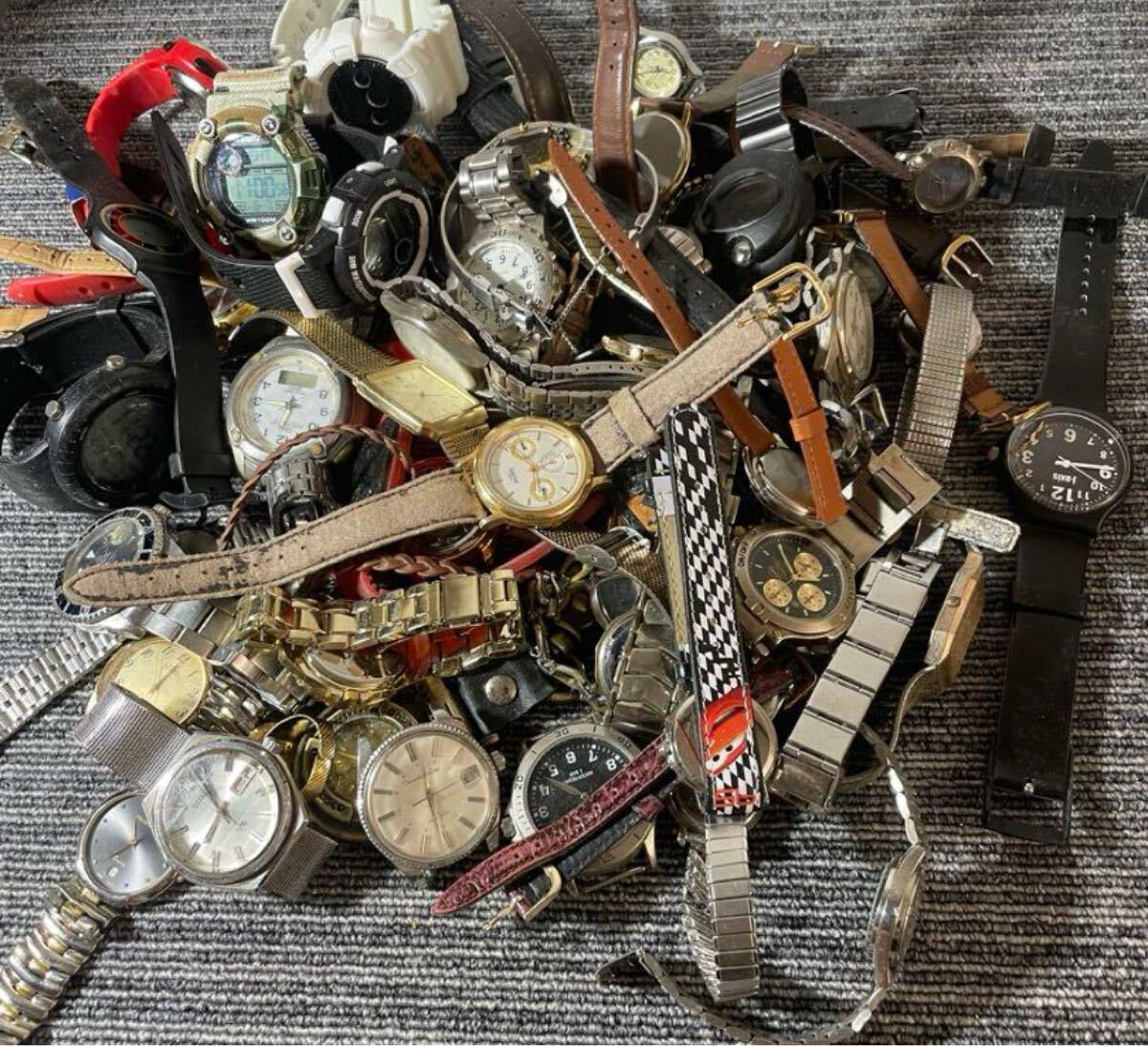 ジャンク時計まとめメンズ+レディース時計拍卖