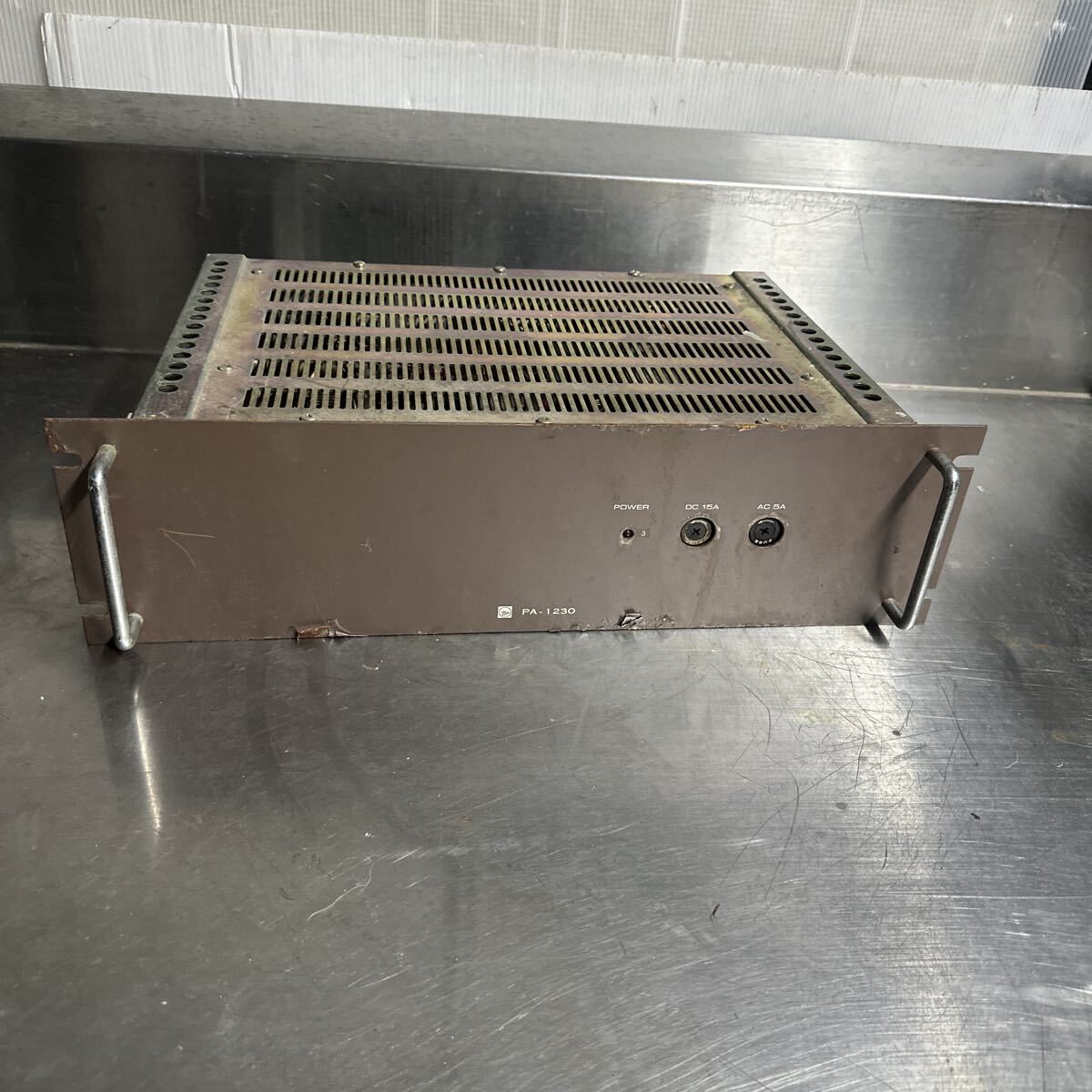 TOA PA-1230 AMPLIFIER 通電未確認 音響機器 オーディオ機器 2拍卖