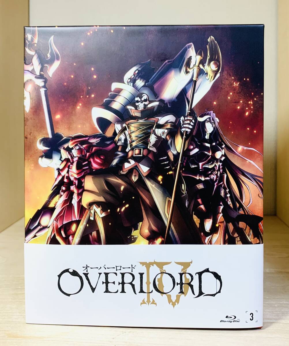 ■送料無料■ Blu-ray オーバーロードIV 初回生産版 全3巻セット (帯付)拍卖