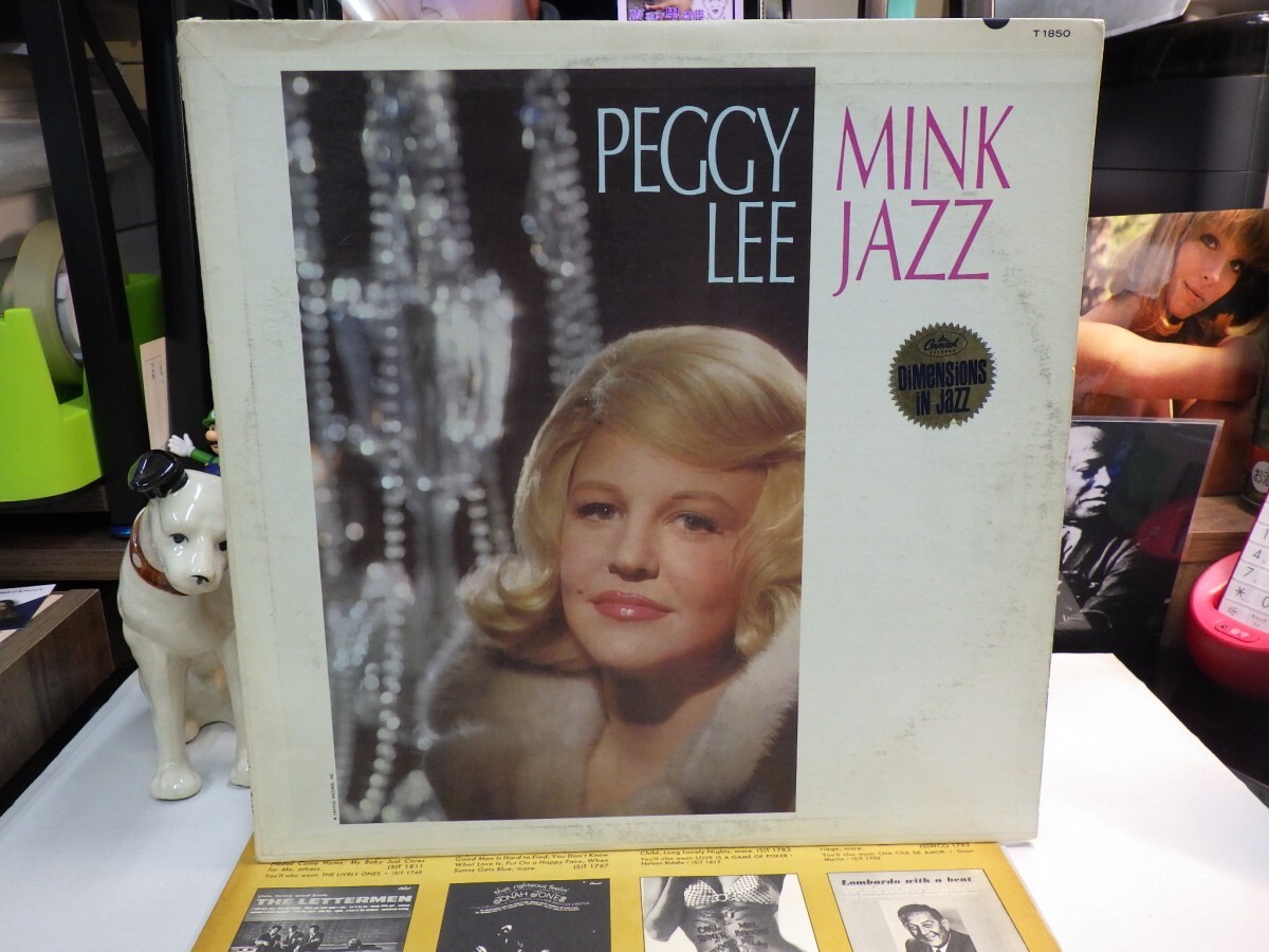 zk5|【LP, T1850, US-ORIGINAL, 茶, MONO】PEGGY LEE - MINK JAZZ拍卖