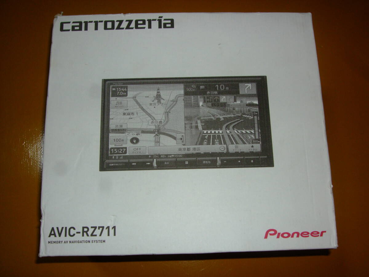 Pioneer カーナビ AVIC-RZ711 7インチ 2D(180mm) 楽ナビ フルセグ DVD CD Bluetooth SD USB HDMI HD画質 カロッツェリア拍卖