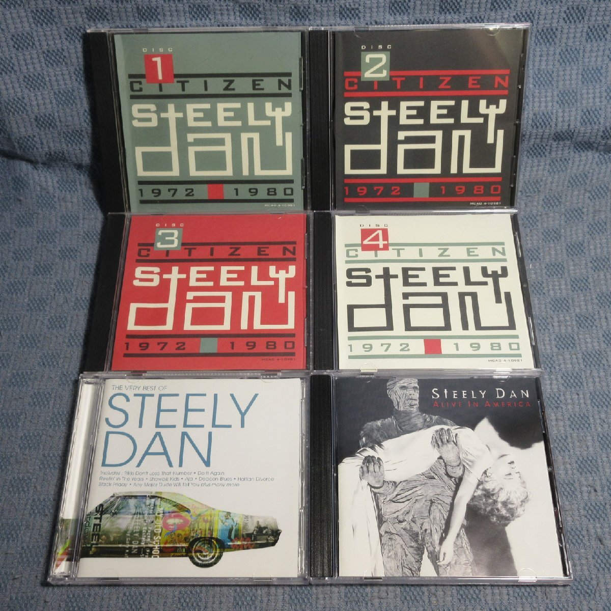 JA977●スティーリー・ダン(Steely Dan)「CITIZEN STEELY DAN 1972-1980/THE VERY BEST OF~」等 CD3点セット /難あり拍卖