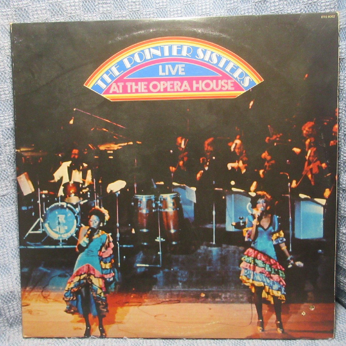 VA443●BTS8002 ポインター・シスターズ POINTER SISTERS「LIVE AT THE OPERA HOUSE」LPレコード(アナログ盤)輸入盤2枚組拍卖
