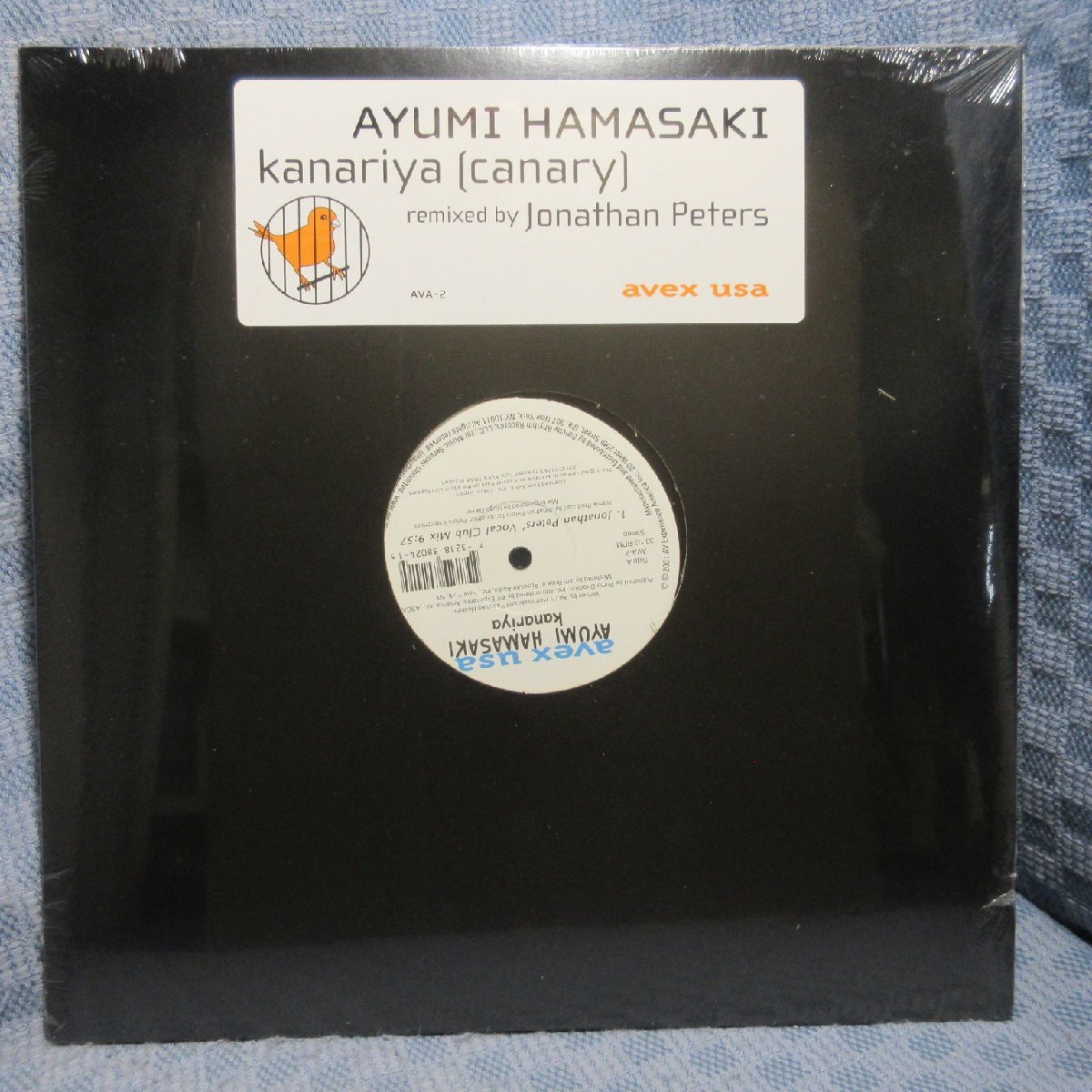 VA445●AVA-2 浜崎あゆみ「KANARIYA(canary)」12インチレコード(アナログ盤)未開封新品拍卖