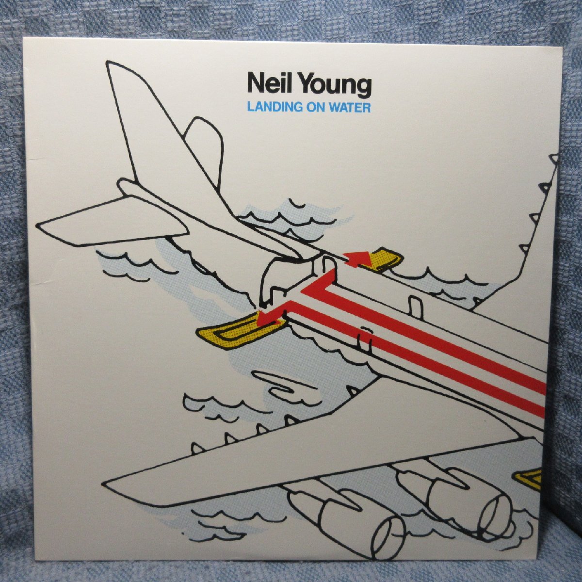 VA444●GHS-24109 ニール・ヤング NEIL YOUNG「LANDING ON WATER」LPレコード(アナログ盤)輸入盤拍卖