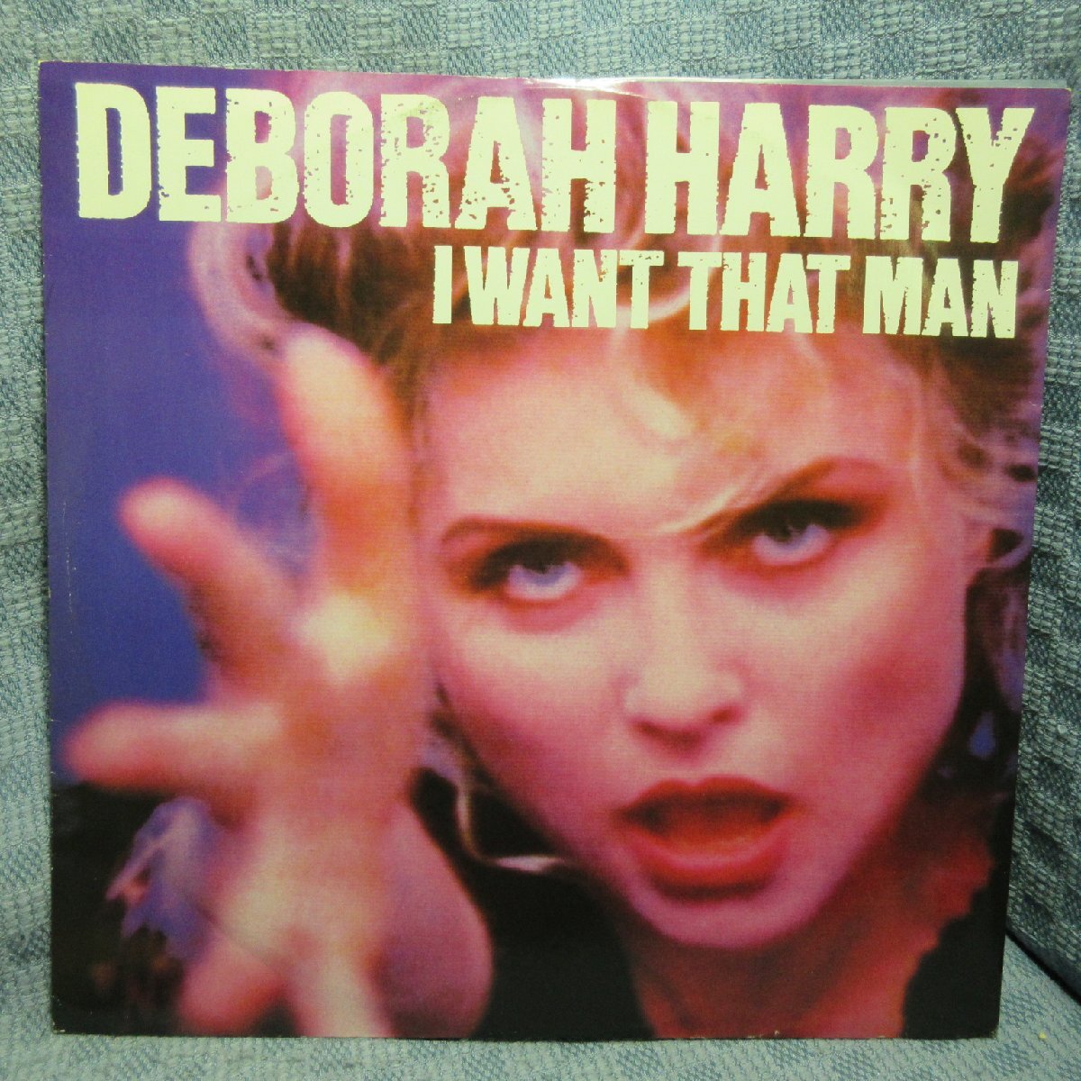 VA453●CHS12 3369 デボラ・ハリー DEBORAH HARRY「I WANT THAT MAN」12インチレコード(アナログ盤)輸入盤 ブロンディ デビー・ハリー拍卖