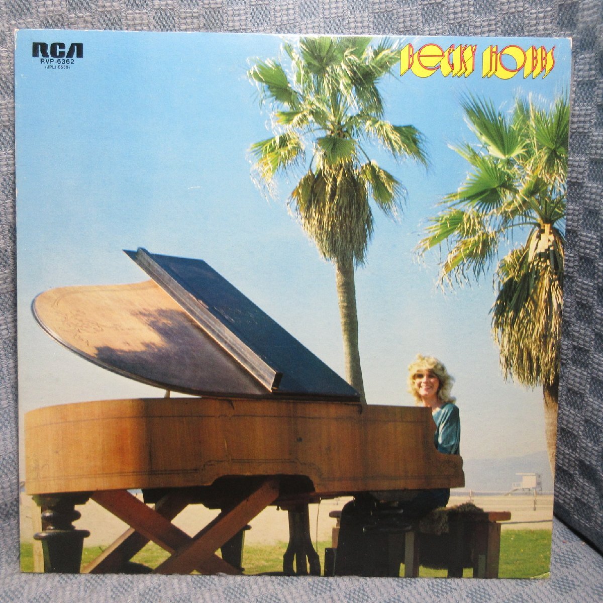 VA454●RVP-6362 ベッキー・ホブス「BECKY HOBBS カリフォルニア・サンシャイン」LPレコード(アナログ盤)拍卖