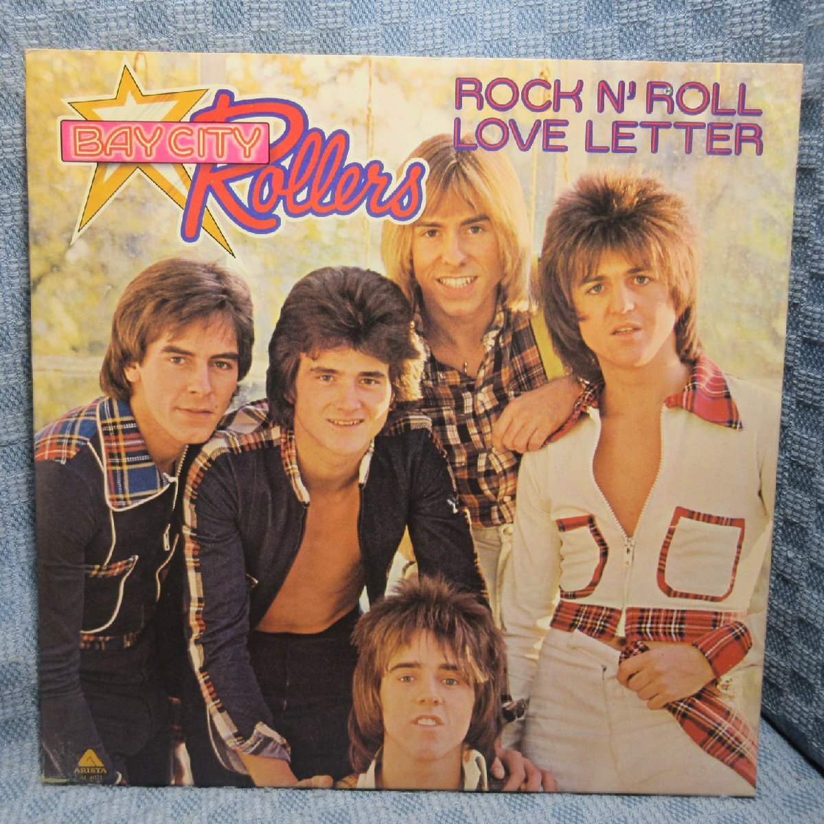 VA454●AL4071 ベイシティ・ローラーズ BAY CITY ROLLERS「ROCK N'ROLL LOVE LETTER」LPレコード(アナログ盤)輸入盤拍卖