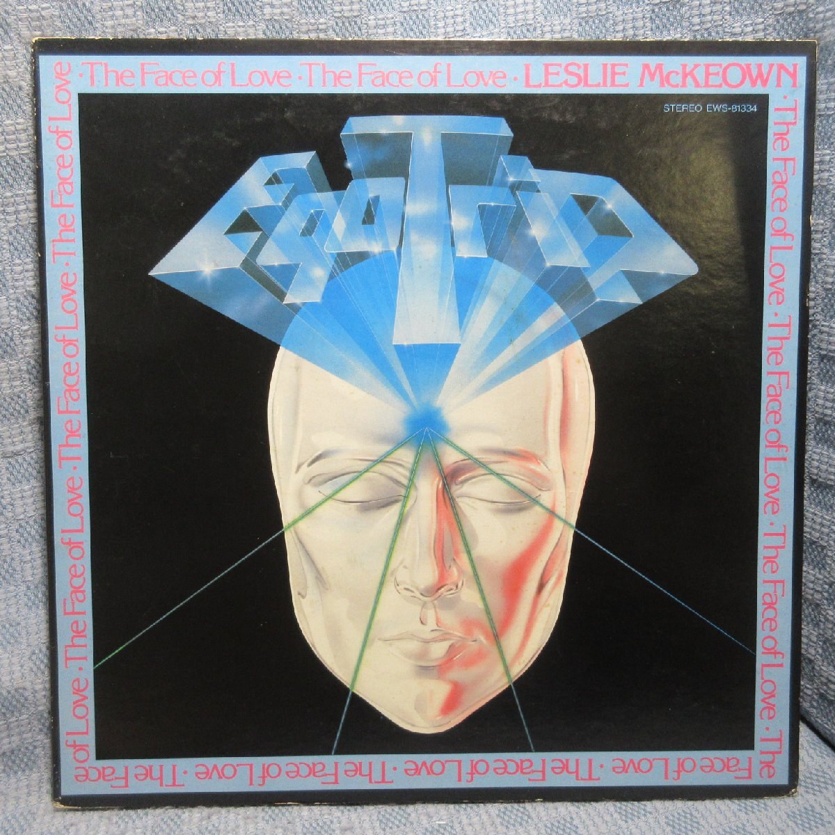 VA453●EWS-81334 レスリー・マッコーエンズ・エゴ・トリップ EGO TRIP BAY CITY RILLERS「愛の肖像 THE FACE OF LOVE」LPレコード拍卖