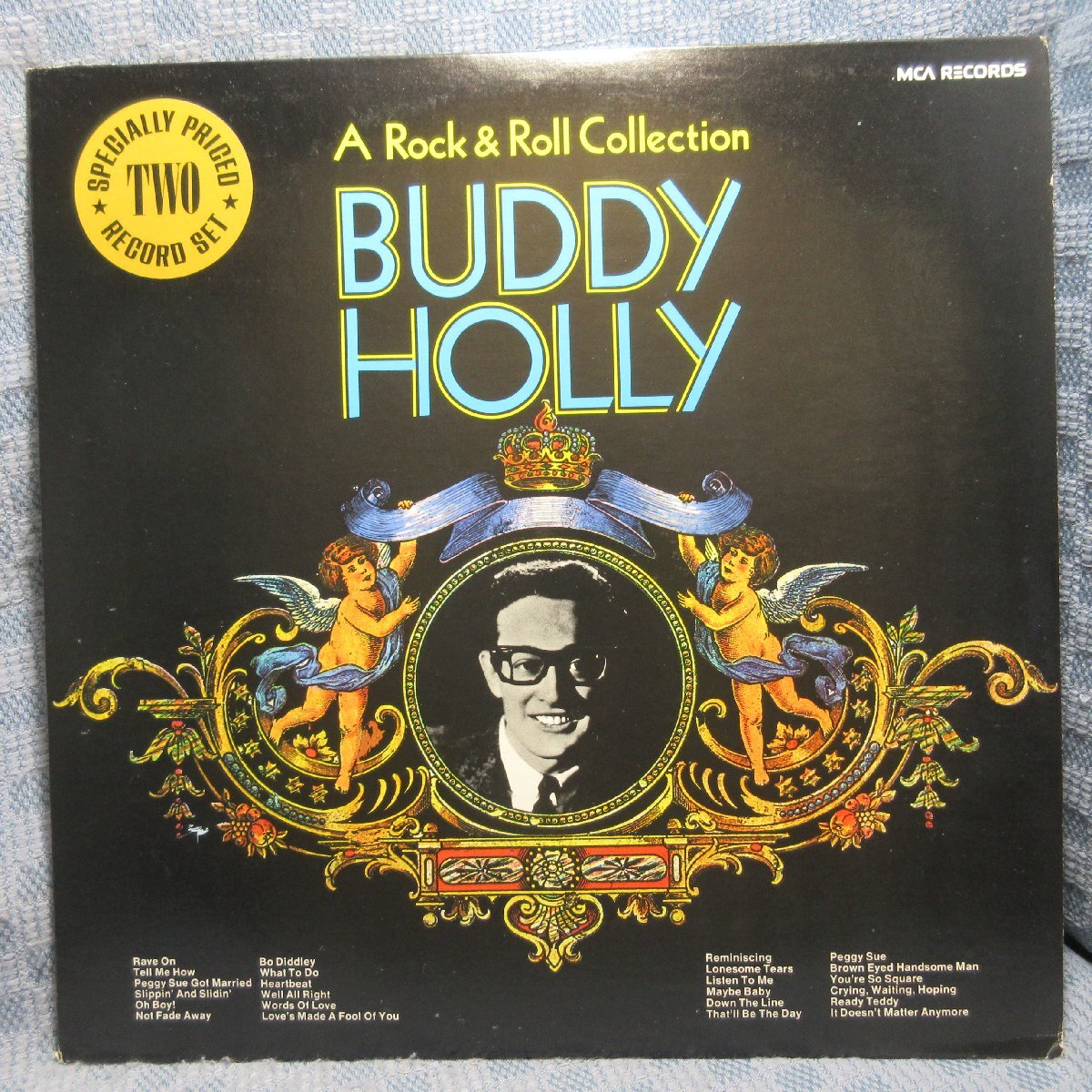 VA464●MCA2-4009 バディ・ホリー BUDDY HOLLY「A Rock&Roll Collection」LPレコード(アナログ盤)輸入盤2枚組拍卖