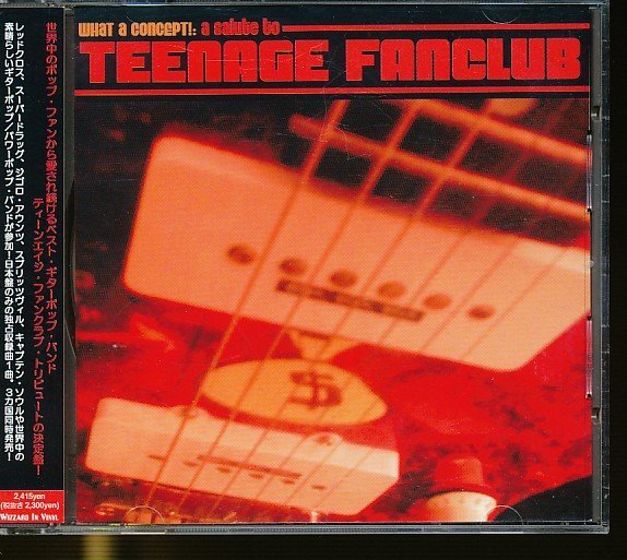 JA982●「a salute to Teenage Fanclub What a Concept」CD 帯付き /ティーンエイジ・ファンクラブ トリビュート拍卖