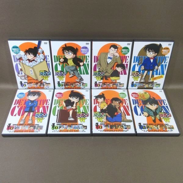 KA850●青山剛昌「名探偵コナン PART11 Vol.1~8」DVD全8巻セット ポストカード付き拍卖