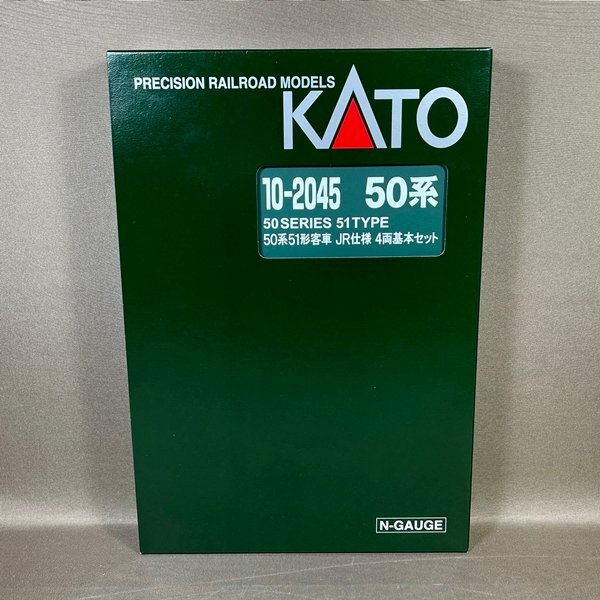 XB495●【 KATO 10-2045 50系51形客車 JR仕様 4両基本セット 】鉄道模型 Nゲージ カトー拍卖