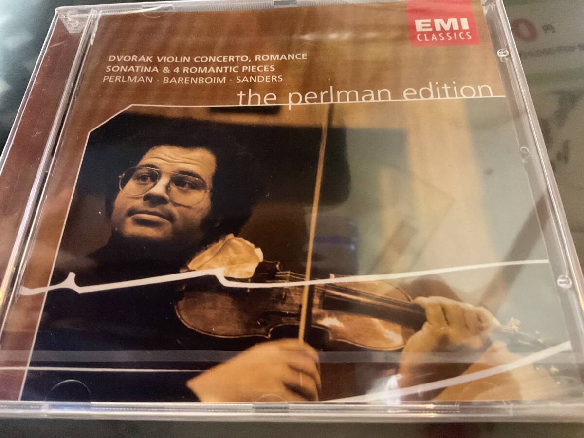 oパールマン  ドボルザーク  バイオリン協奏曲  4つのロマンティックな小品 ソナタ  バレンボイム拍卖