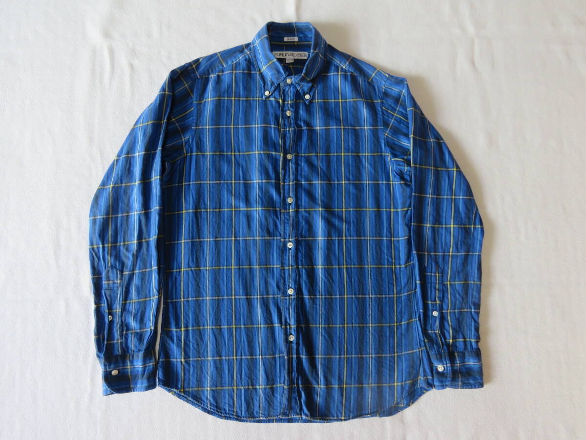 INDIVIDUALIZED SHIRT チェックシャツ ロングスリーブ 長袖 USA製 インディビジュアライズドシャツ 15拍卖