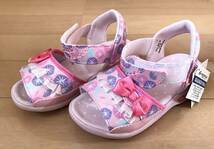 新品 未使用 ムーンスター サンダル SG C528 カラー:ピンク サイズ:18㎝拍卖