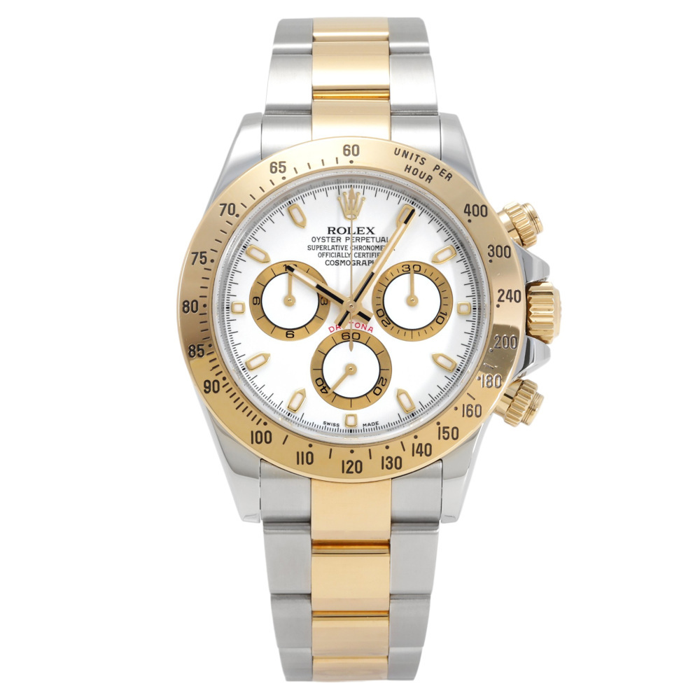 ロレックス ROLEX コスモグラフ デイトナ 116523 ホワイト文字盤 中古 腕時計 メンズ拍卖