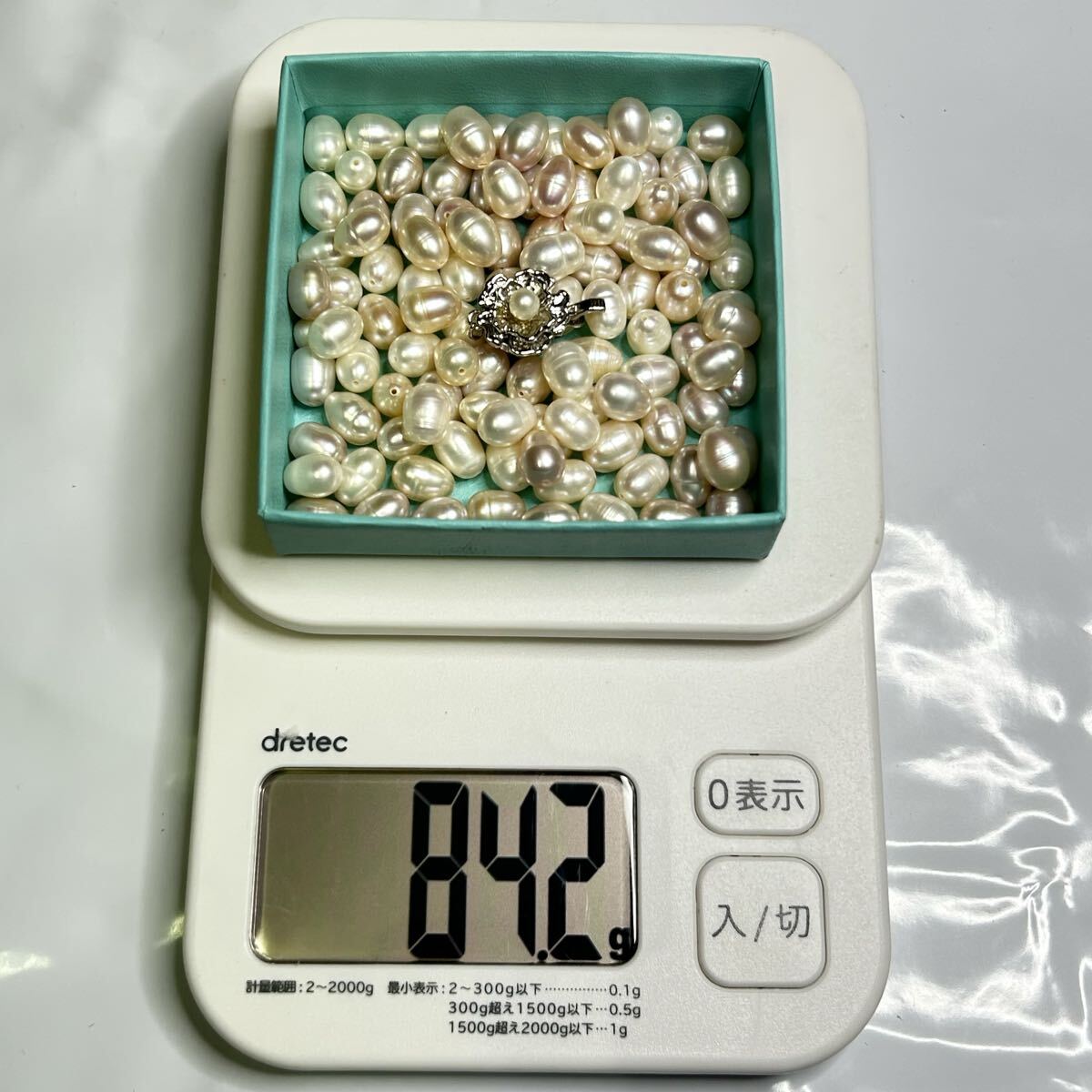 アクセサリー 淡水パール ネックレス Silver S.Vシルバー(パーツ取りとして)ジャンク ピンクパール ハンドメイドなどに拍卖