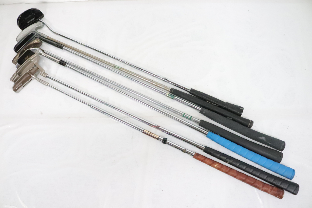 ★パターまとめ ブリジストン MIZUNO PRO-FLEX OPELLINE 909 TOUR STYLE T. Shuloe Hard Kick 等 ゴルフクラブ _AFE_C1022-F019拍卖