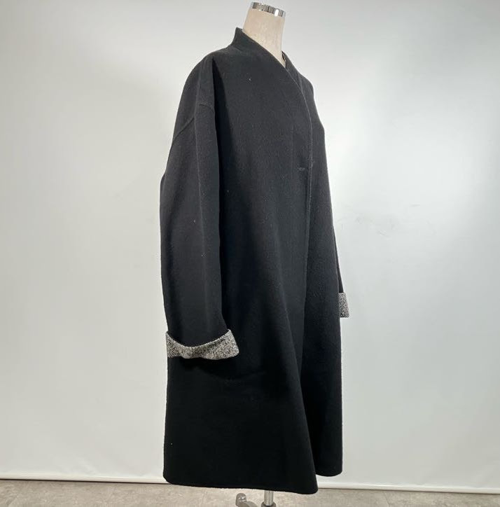 Christian Dior ロングコート クリスチャンディオール ツイード / 比翼仕立て / 鹿角ボタン_LBG_C1021-F015拍卖