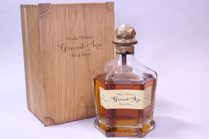 p-3450 未開栓古酒 NIKKA ニッカ Grand Age グランドエイジ ウイスキー 600mL 拍卖