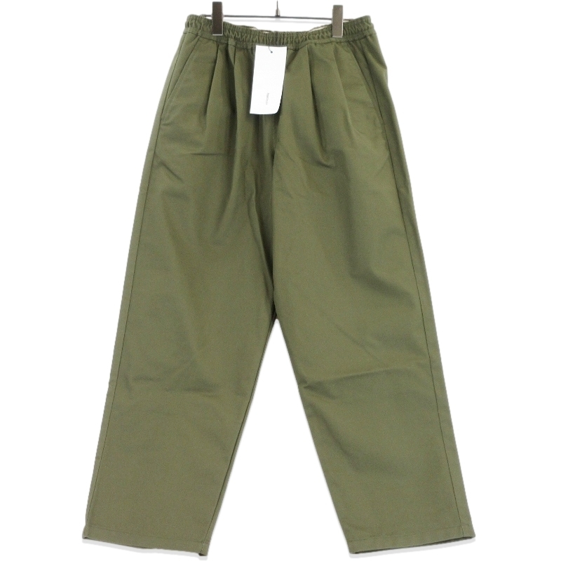美品 FreshService フレッシュサービス SERVICE WORK CHINO PANTS FDS252-40115 サービスワークチノ カーキ L タグ付き 70017067拍卖