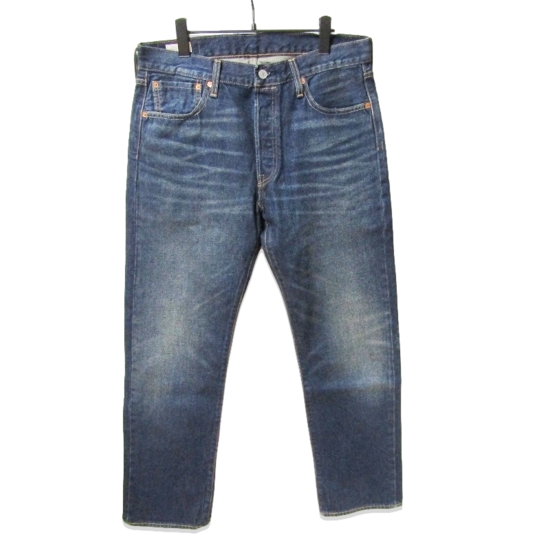 Levi's リーバイス デニムパンツ PC9-00501-3659 ストレート セルビッジ デニム SELVEDGE DENIM USED加工 赤耳 インディゴ 33 27111380拍卖