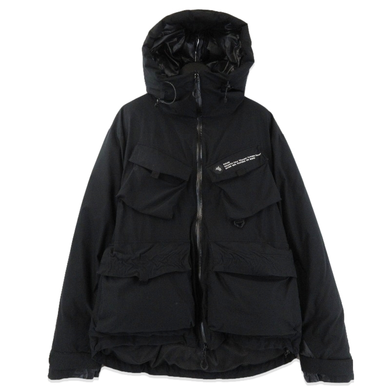 CMF OUTDOOR GARMENT コムフィーアウトドアガーメンツ ダウンジャケット POLER DOWN CMF2002-J02C 850FP ブラック 黒 L 71013758拍卖