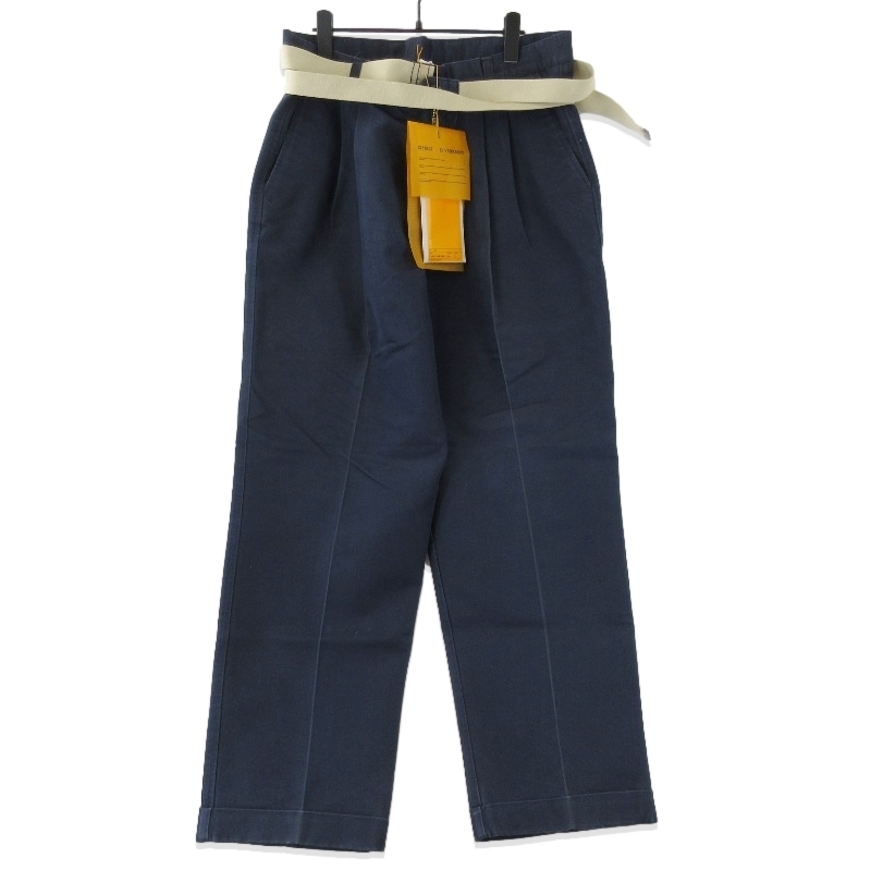 MAISON EUREKA メゾンエウレカ VINTAGE REWORK CHINOS 70 リメイク チノ ワークパンツ ネイビー S 71013775拍卖