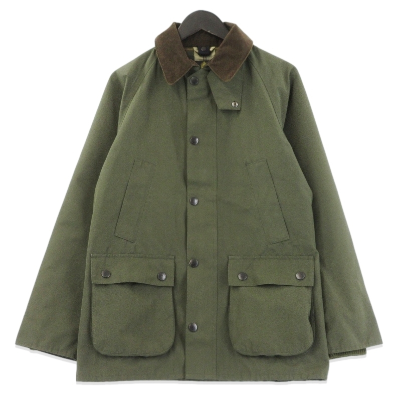 Barbour バブアー BEDALE SL 1802379 ビデイル 2レイヤー ノンワックスジャケット グリーン 36 70017084拍卖