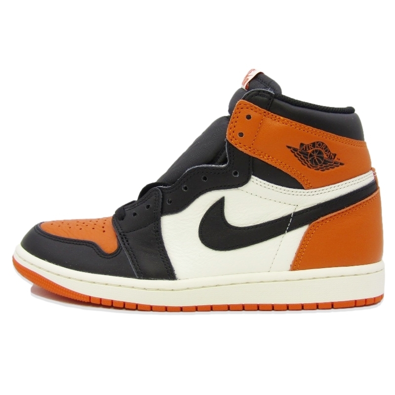 未使用 NIKE ナイキ 26.5cm AIR JORDAN 1 RETRO HIGH OG DZ5485-008 エアジョーダン1 SHATTERED BACKBOARD BLACK-SAIL STARFISH 35004849拍卖