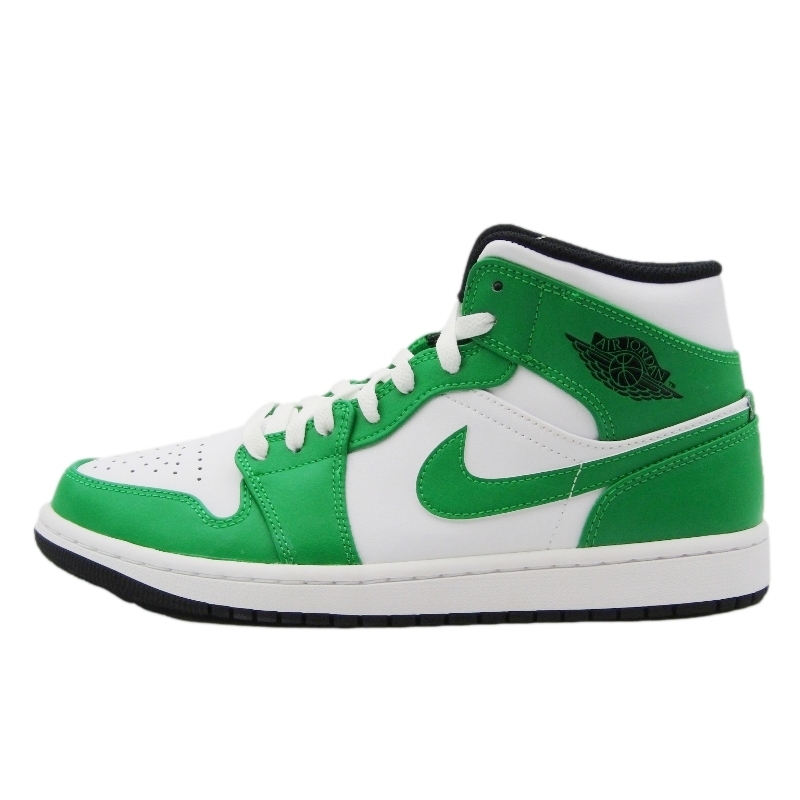 未使用 NIKE ナイキ 26.5cm AIR JORDAN 1 MID DQ8426-301 2022年製 エアジョーダン1 ミッドカット LUCKY GREEN 24005490拍卖