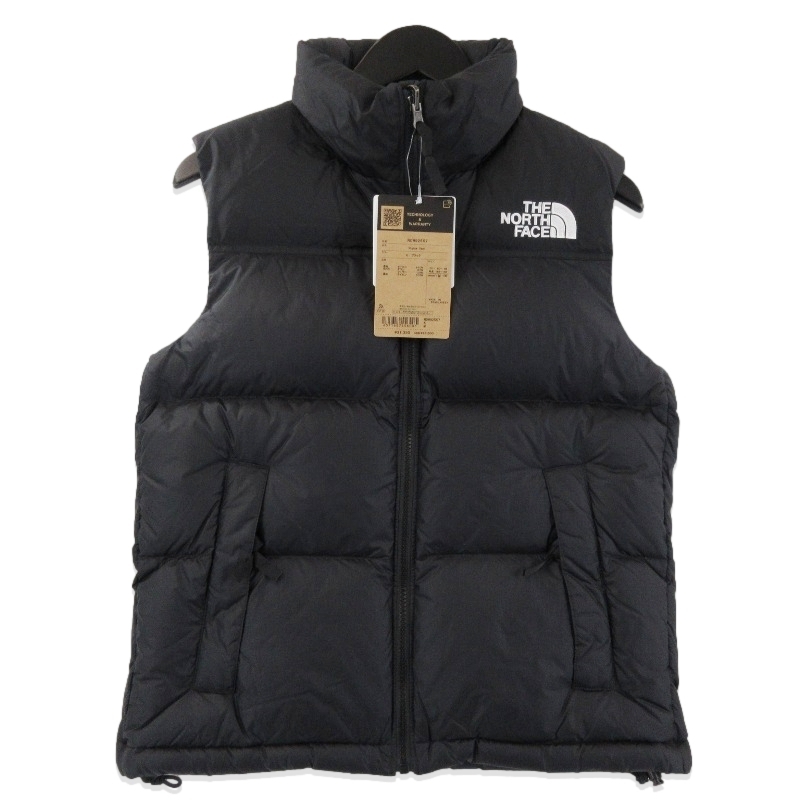 未使用 THE NORTH FACE ノースフェイス ヌプシベスト NDW92557 Nuptse Vest ダウンベスト レディース K ブラック M タグ付き 71013856拍卖