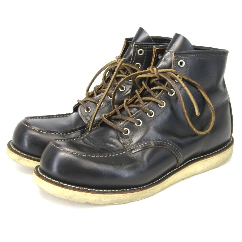 REDWING レッドウィング US11E 29cm モックトゥ 復刻 9874 四角犬タグ 2014年製 6インチ クラシック 茶芯 黒 クロンダイク 35004866拍卖