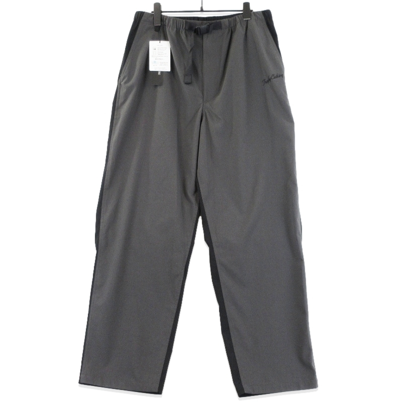 未使用 TROPHY CLOTHING トロフィークロージング MONOCHROME TROPICAL PANTS TR25SS-603 ブラック グレー L-XL タグ付き 70017153拍卖