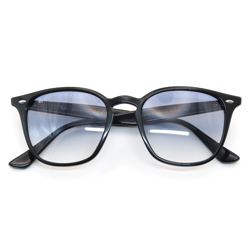 Ray-Ban レイバン サングラス RB4258-F イタリア製 スクエア フルフィットアジアンフィット 601/19 ブラック 61003941拍卖