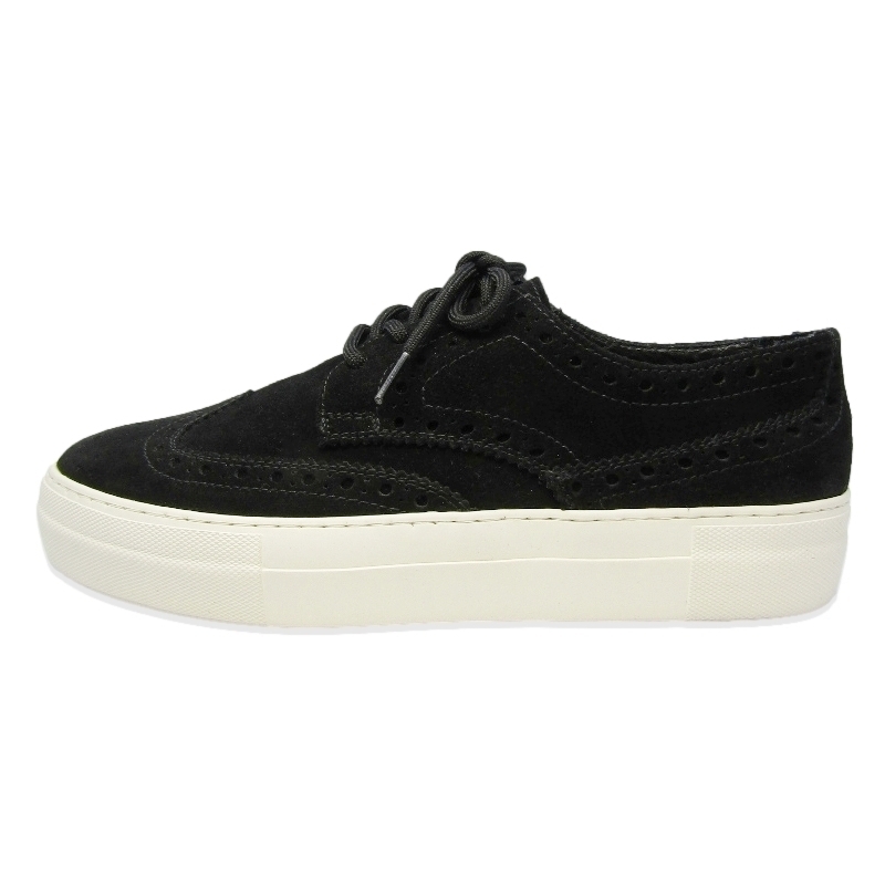 未使用 1PIU1UGUALE3 ウノピゥウノウグァーレトレ 41 WING TIP SNEAKER MRG536-COW148-99 ウィングチップスニーカー ブラック 18001205拍卖